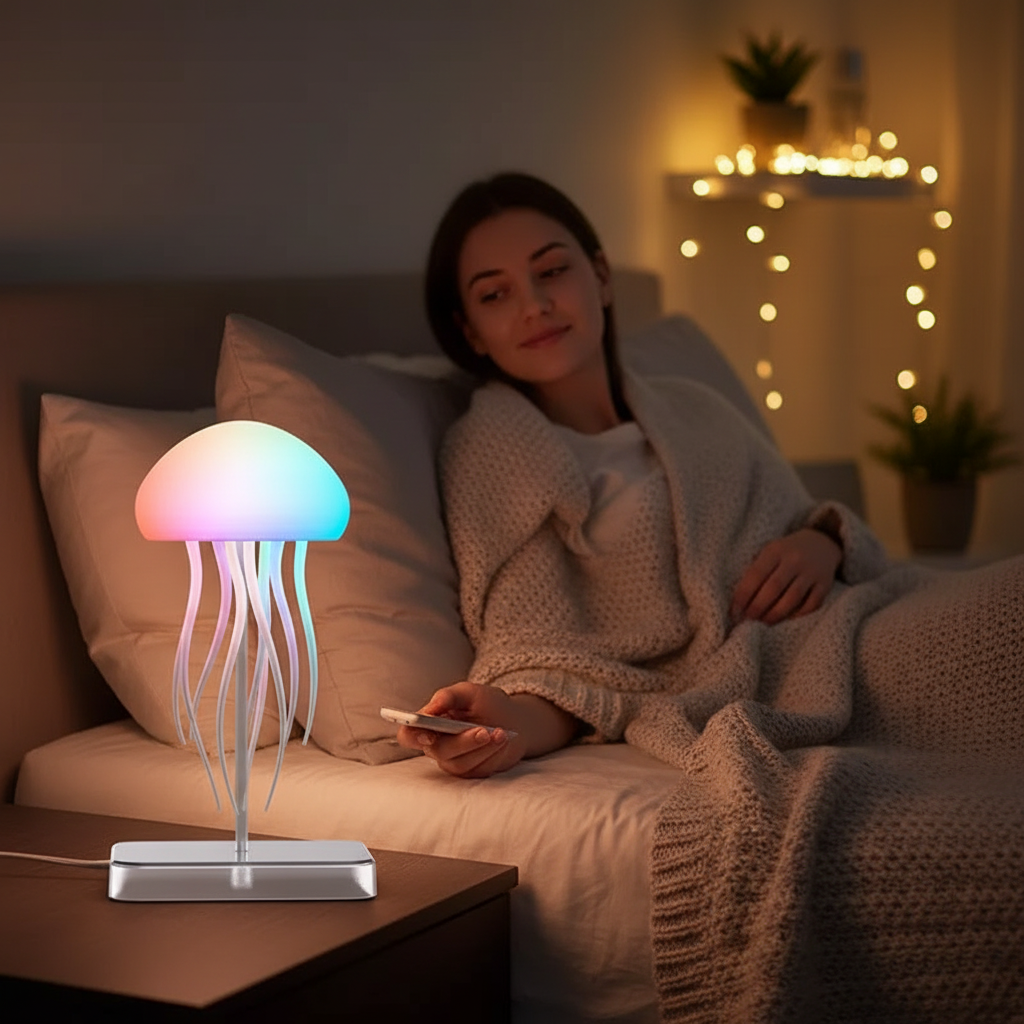LED Jellyfish Lamp